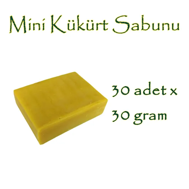 Mini Kükürt Sabunu 30 Adet