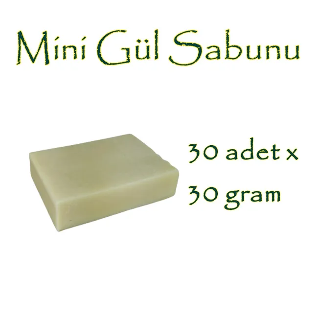 Mini Gül Sabunu 30 Adet