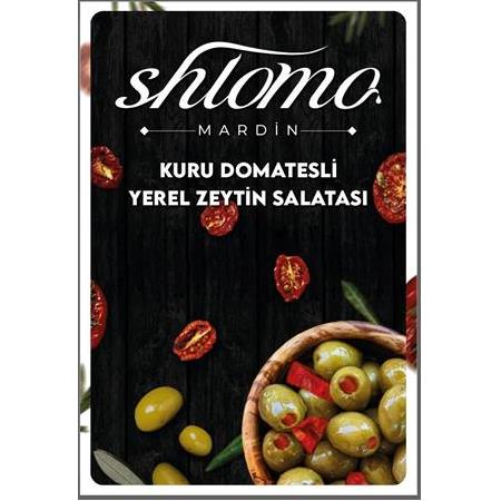 Kuru Domatesli Yeşil Zeytin