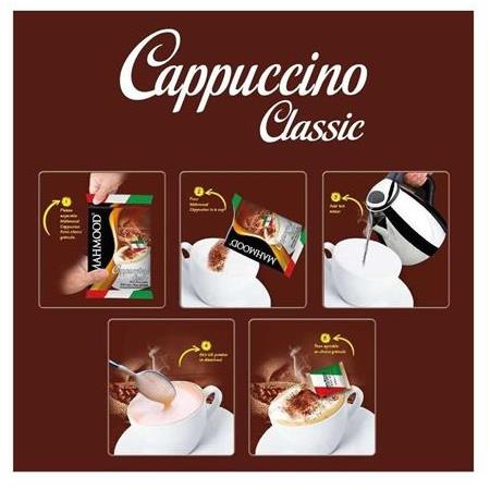 Mahmood Coffee 25 gr 20'li Çikolata Parçacıklı Cappucino