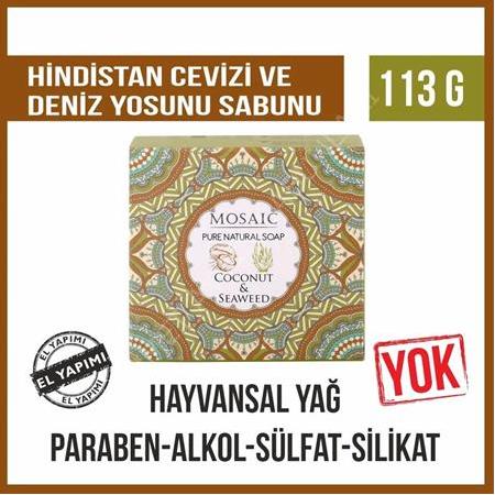 Hindistan Cevizi & Deniz Yosunu Sabunu 110 gram